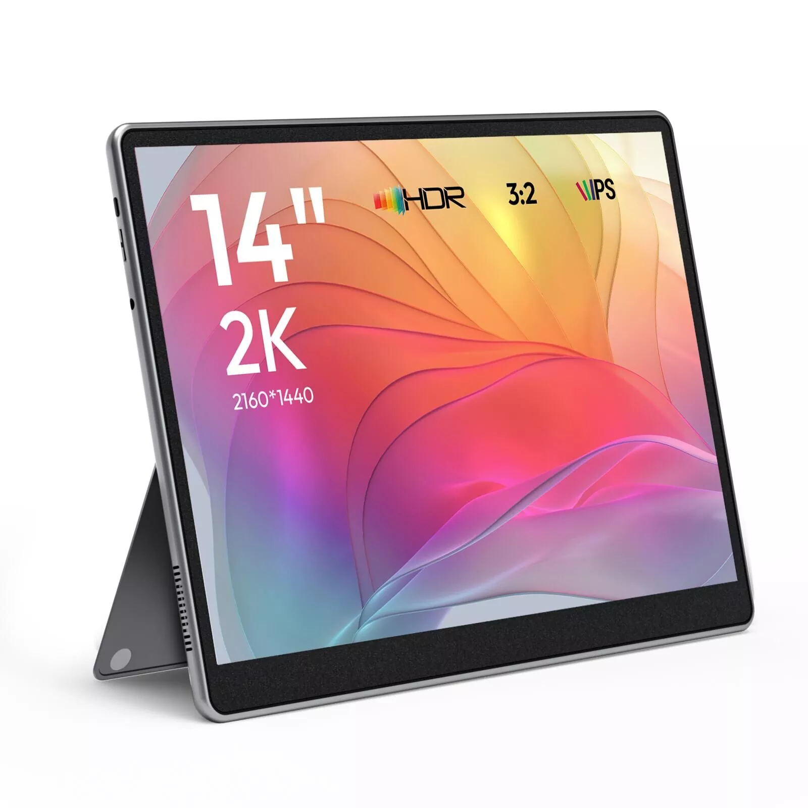 14 လက်မ 2k Ultra HD အိတ်ဆောင်မော်နီတာ