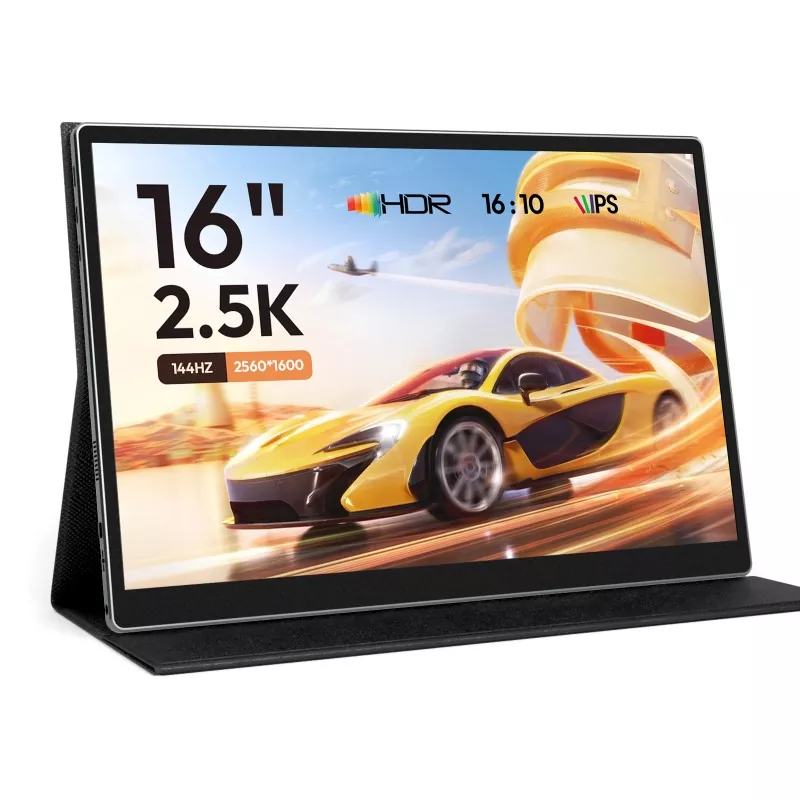 16 လက်မ 2.5k 144Hz အိတ်ဆောင်မော်နီတာ